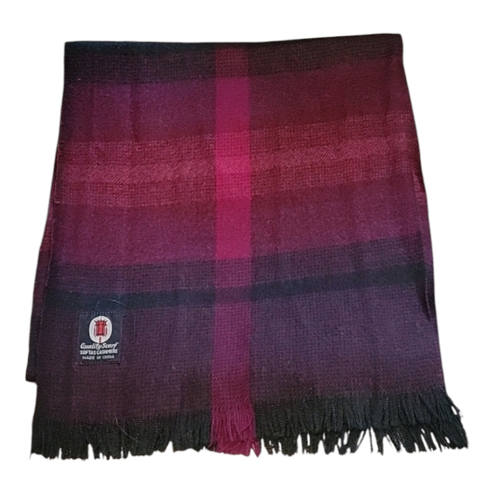 Cashmink Plaid Scarf